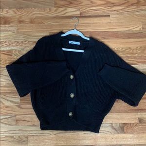 COPY - Zara - Black knitted cardigan